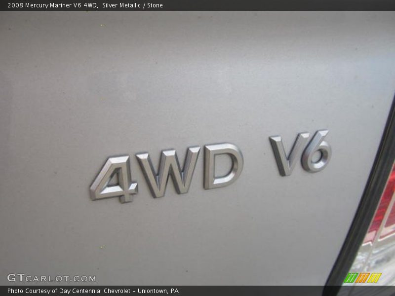 Silver Metallic / Stone 2008 Mercury Mariner V6 4WD