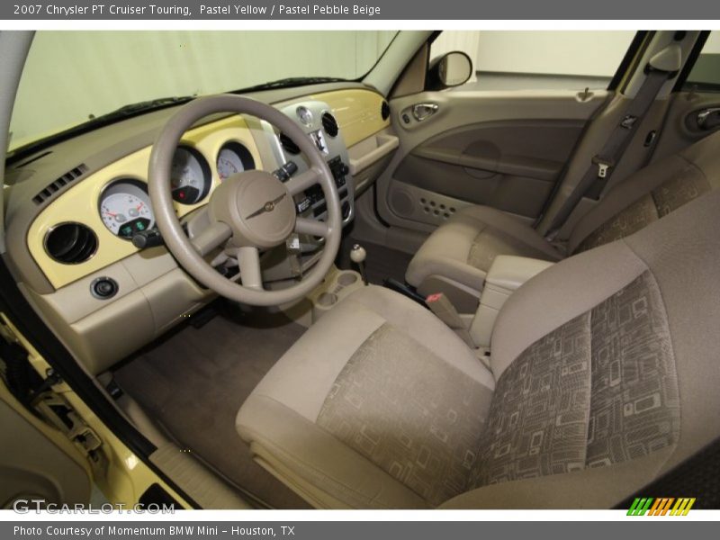 Pastel Yellow / Pastel Pebble Beige 2007 Chrysler PT Cruiser Touring