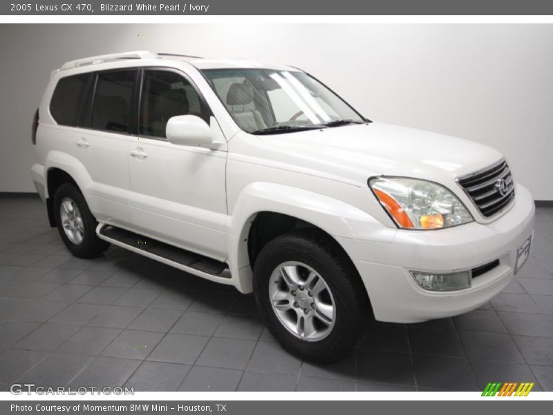 Blizzard White Pearl / Ivory 2005 Lexus GX 470