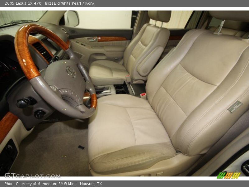 Blizzard White Pearl / Ivory 2005 Lexus GX 470