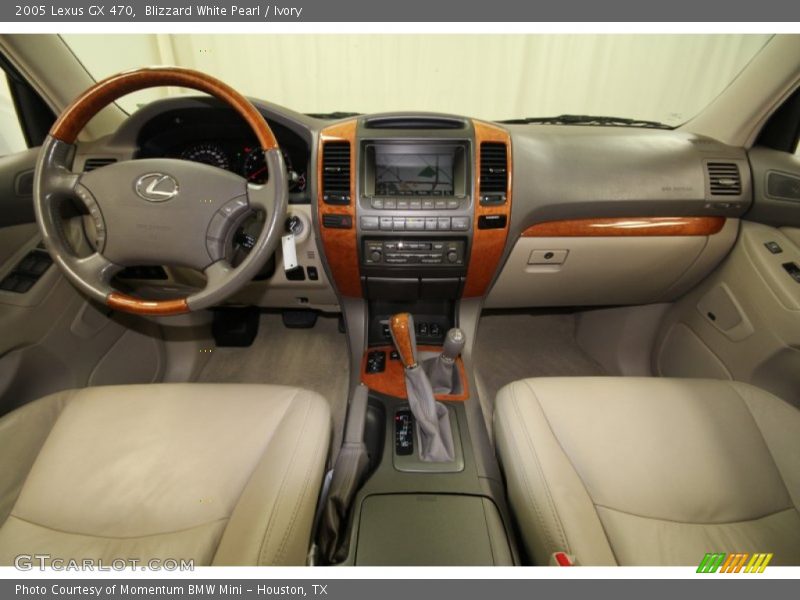 Blizzard White Pearl / Ivory 2005 Lexus GX 470