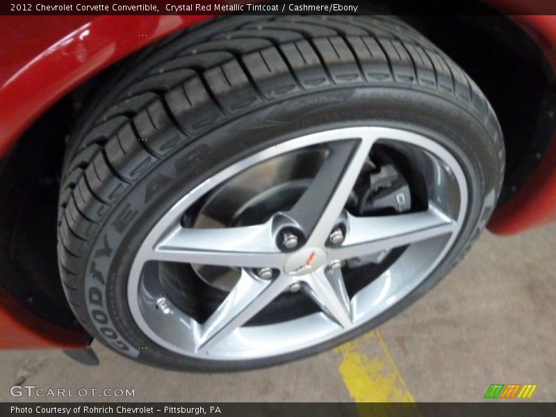  2012 Corvette Convertible Wheel
