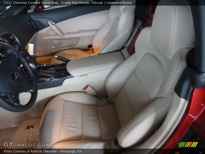 Crystal Red Metallic Tintcoat / Cashmere/Ebony 2012 Chevrolet Corvette Convertible