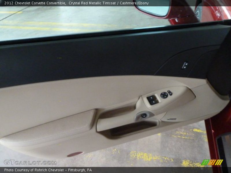 Crystal Red Metallic Tintcoat / Cashmere/Ebony 2012 Chevrolet Corvette Convertible