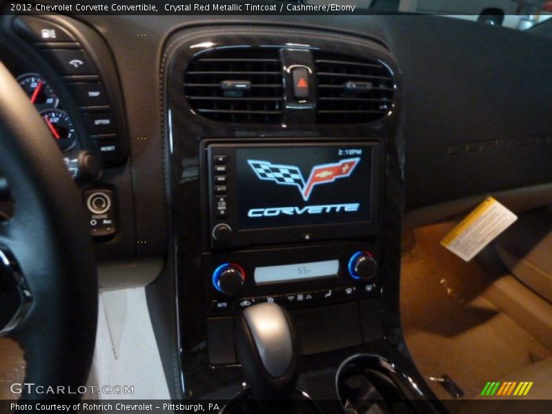 Crystal Red Metallic Tintcoat / Cashmere/Ebony 2012 Chevrolet Corvette Convertible