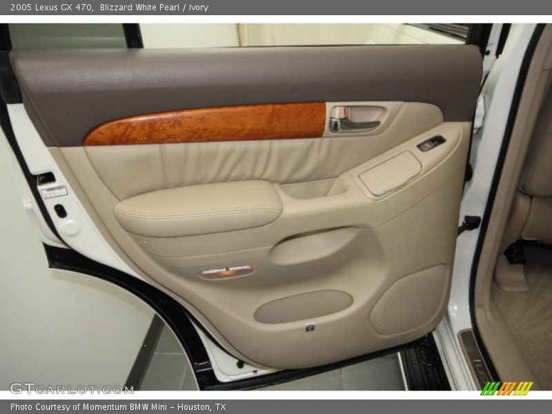 Blizzard White Pearl / Ivory 2005 Lexus GX 470