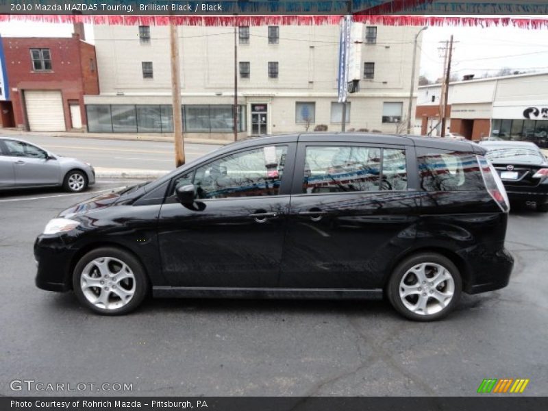 Brilliant Black / Black 2010 Mazda MAZDA5 Touring