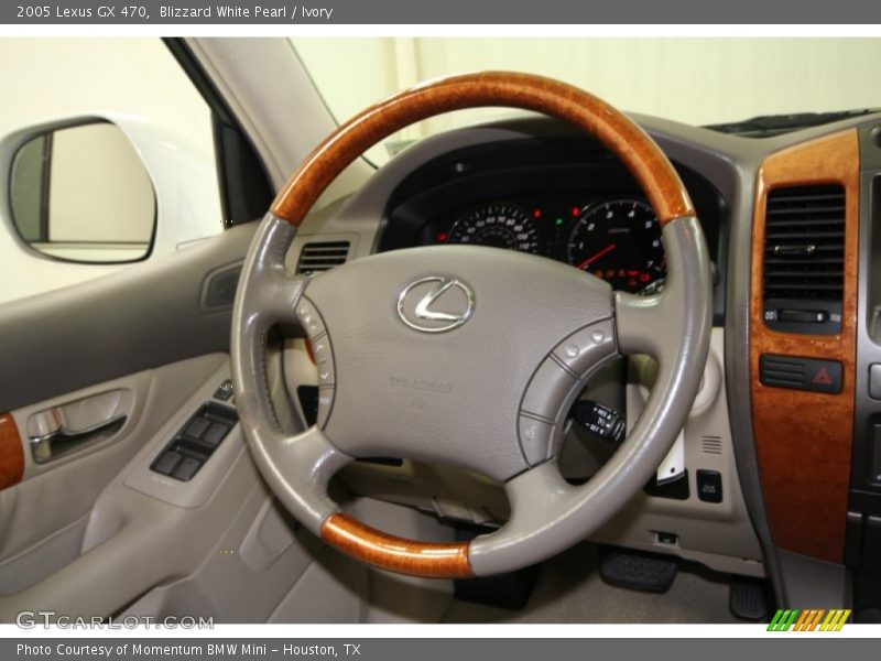 Blizzard White Pearl / Ivory 2005 Lexus GX 470