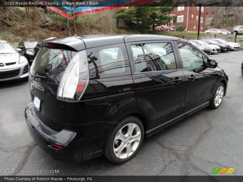 Brilliant Black / Black 2010 Mazda MAZDA5 Touring