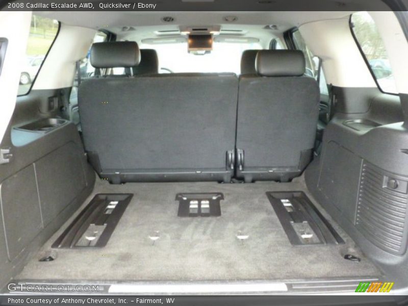 Quicksilver / Ebony 2008 Cadillac Escalade AWD