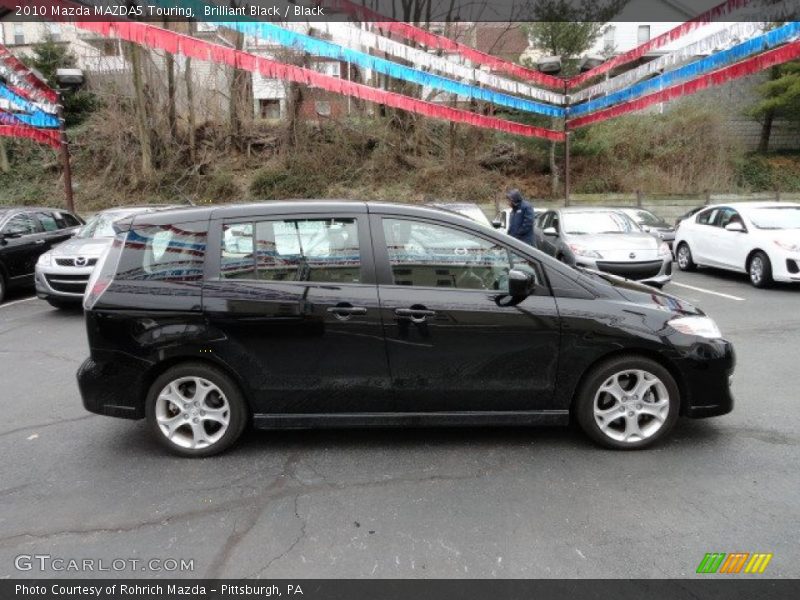 Brilliant Black / Black 2010 Mazda MAZDA5 Touring