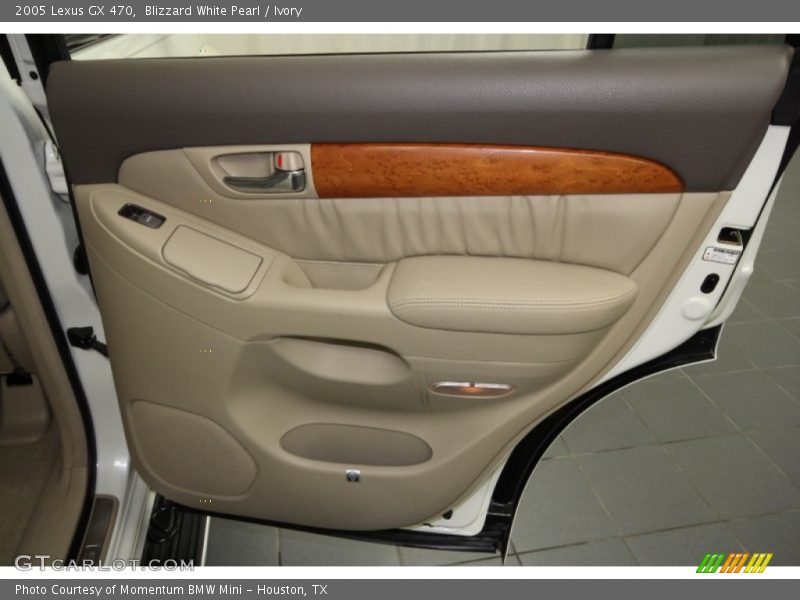 Blizzard White Pearl / Ivory 2005 Lexus GX 470