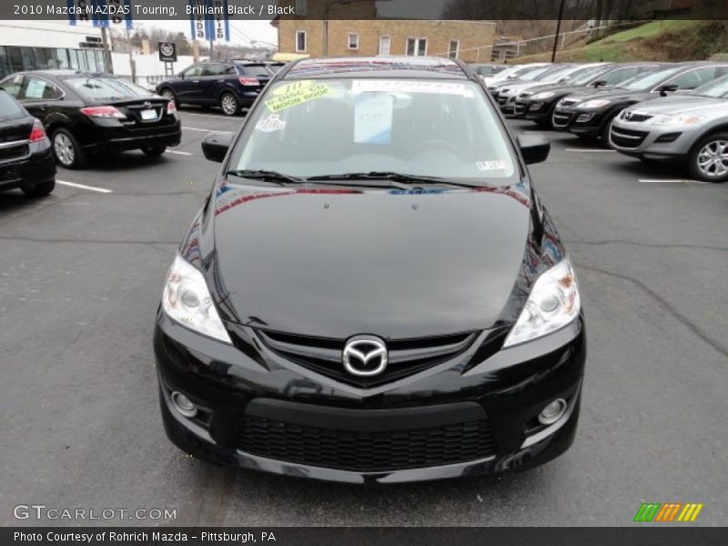 Brilliant Black / Black 2010 Mazda MAZDA5 Touring