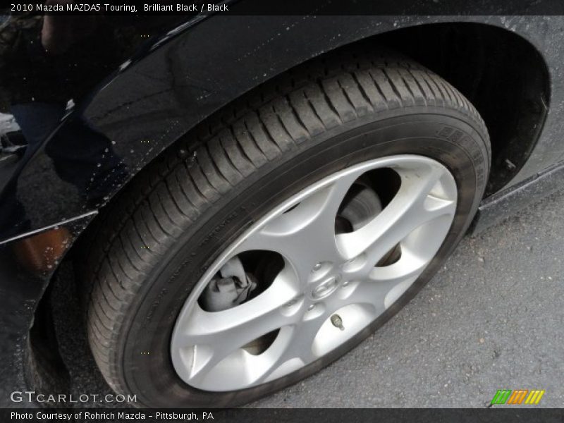 Brilliant Black / Black 2010 Mazda MAZDA5 Touring