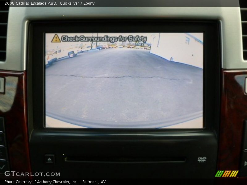 Quicksilver / Ebony 2008 Cadillac Escalade AWD