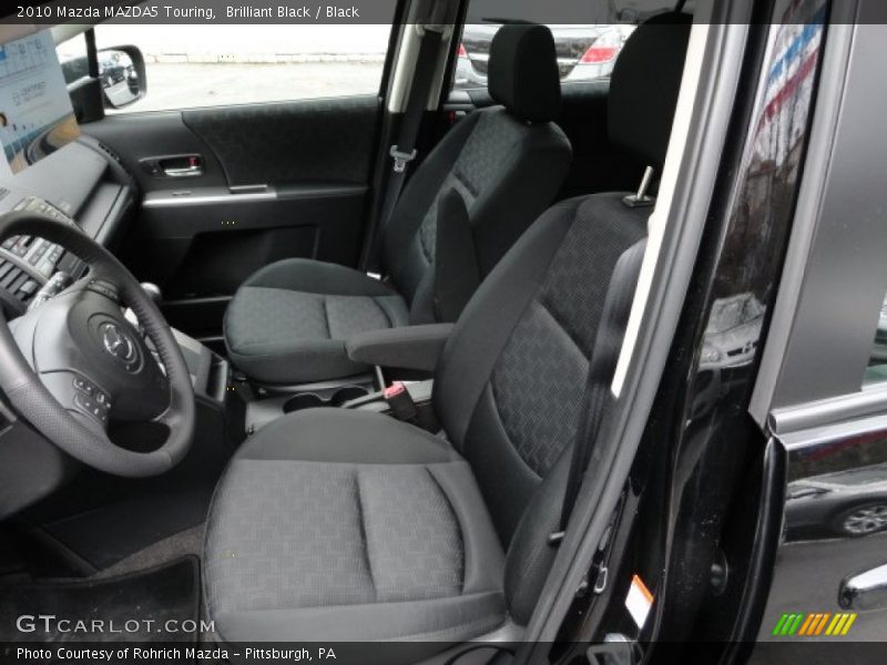 Brilliant Black / Black 2010 Mazda MAZDA5 Touring
