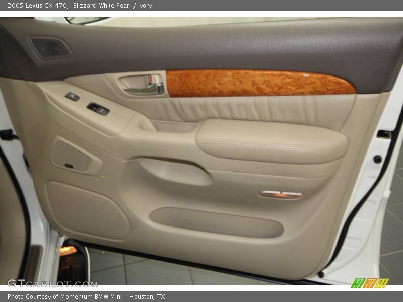 Blizzard White Pearl / Ivory 2005 Lexus GX 470