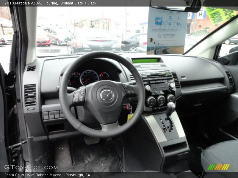 Brilliant Black / Black 2010 Mazda MAZDA5 Touring