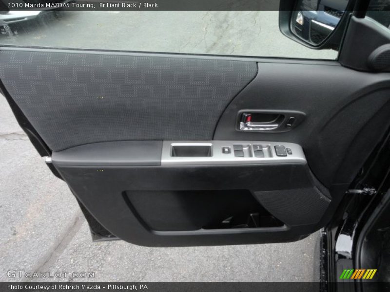 Brilliant Black / Black 2010 Mazda MAZDA5 Touring