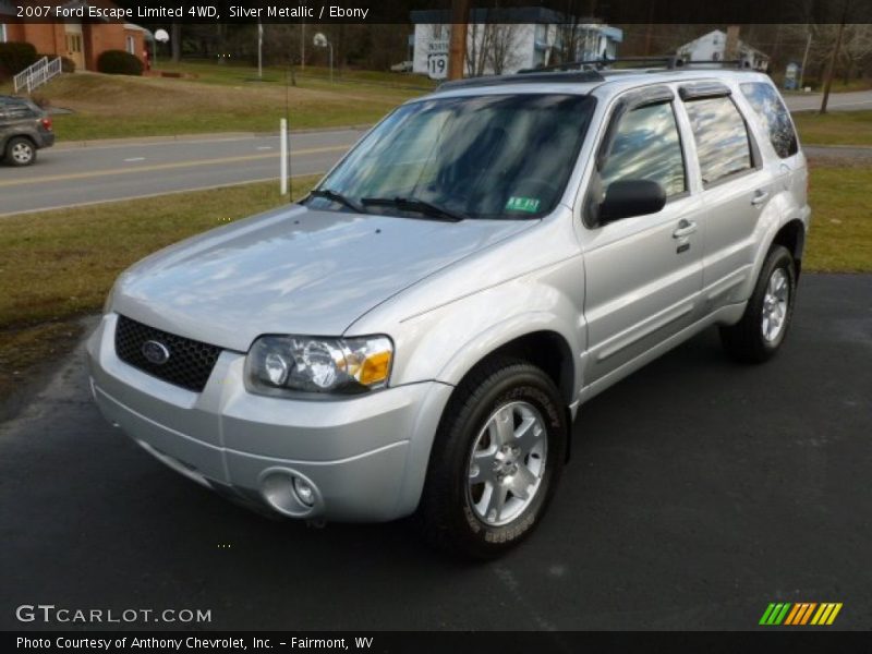Silver Metallic / Ebony 2007 Ford Escape Limited 4WD