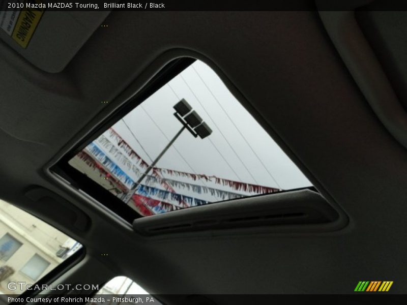 Brilliant Black / Black 2010 Mazda MAZDA5 Touring