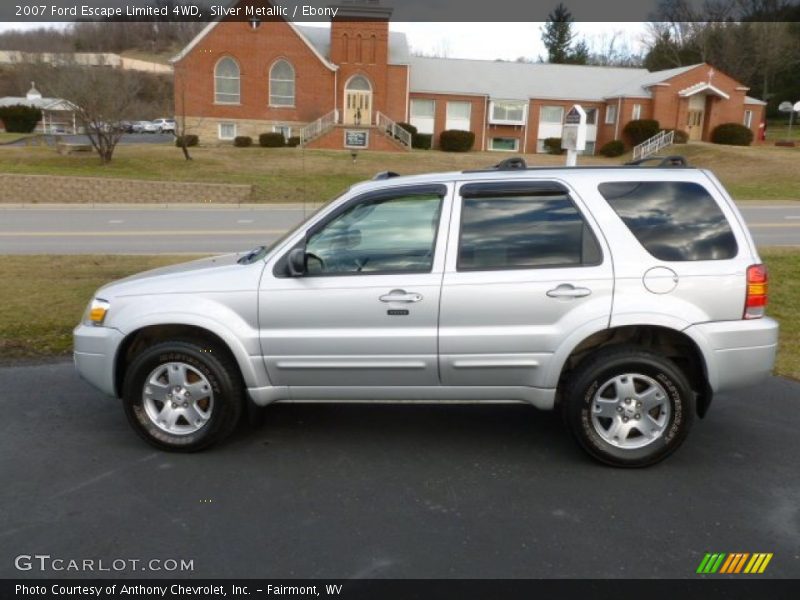 Silver Metallic / Ebony 2007 Ford Escape Limited 4WD