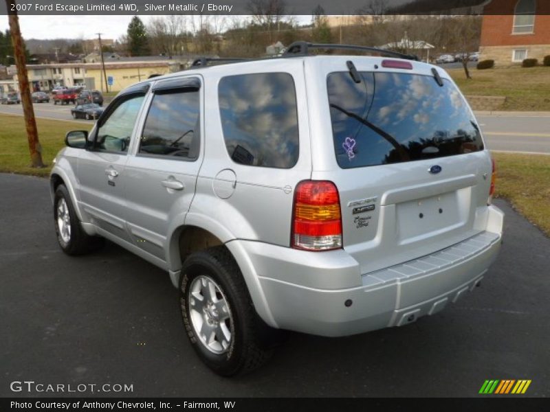 Silver Metallic / Ebony 2007 Ford Escape Limited 4WD