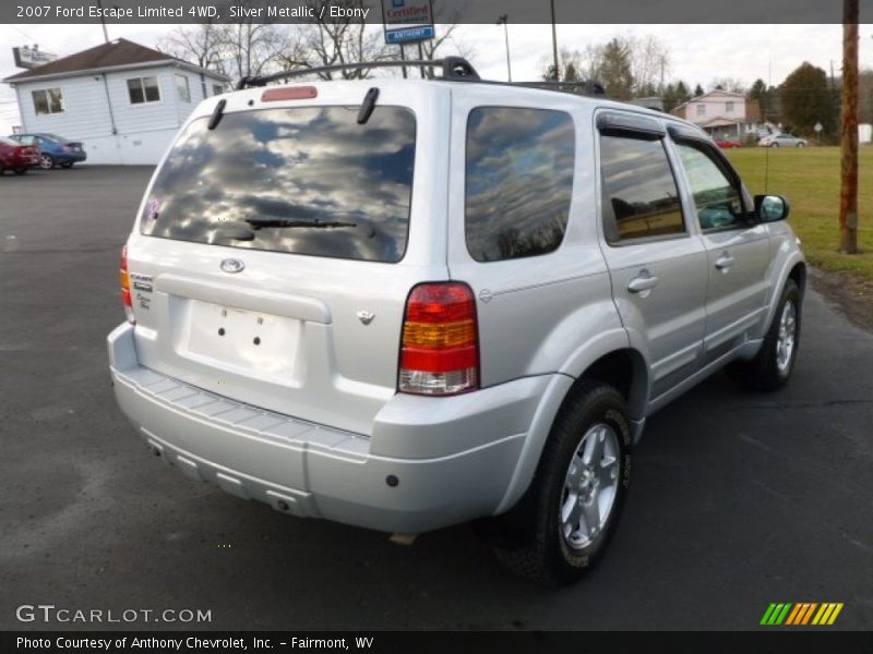 Silver Metallic / Ebony 2007 Ford Escape Limited 4WD