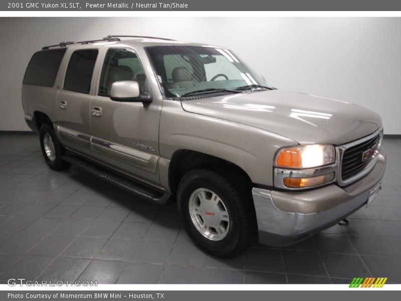 Pewter Metallic / Neutral Tan/Shale 2001 GMC Yukon XL SLT