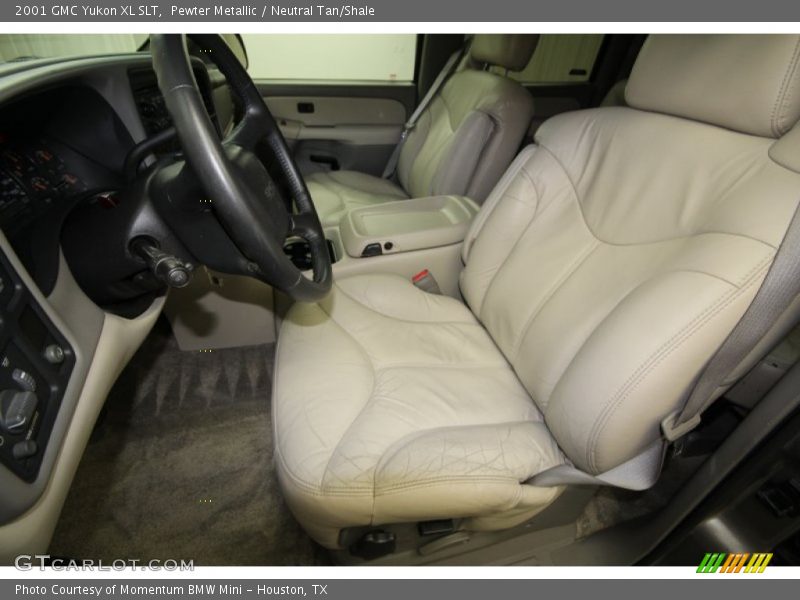 Pewter Metallic / Neutral Tan/Shale 2001 GMC Yukon XL SLT