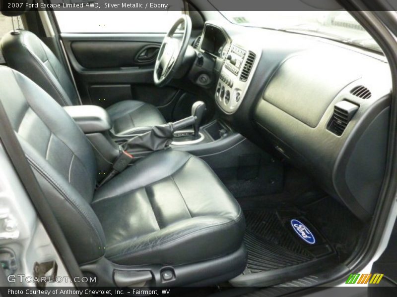 Silver Metallic / Ebony 2007 Ford Escape Limited 4WD