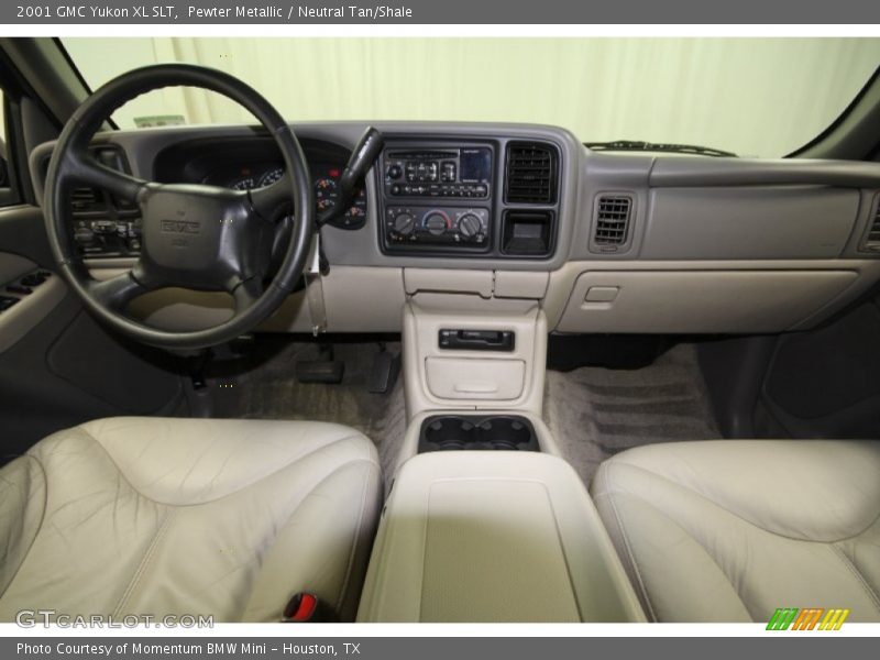 Pewter Metallic / Neutral Tan/Shale 2001 GMC Yukon XL SLT