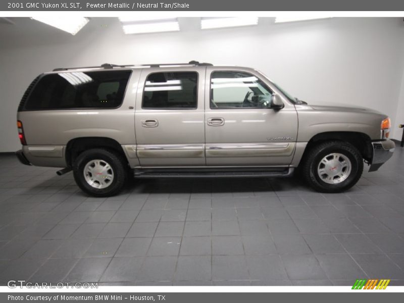 Pewter Metallic / Neutral Tan/Shale 2001 GMC Yukon XL SLT