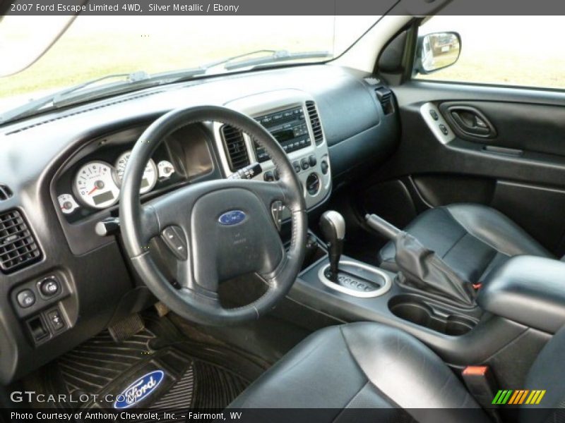 Silver Metallic / Ebony 2007 Ford Escape Limited 4WD