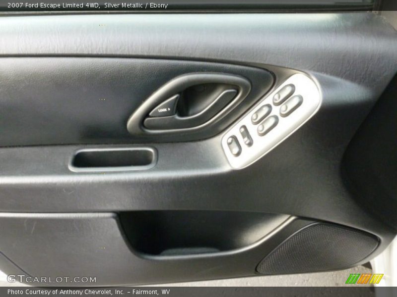 Silver Metallic / Ebony 2007 Ford Escape Limited 4WD
