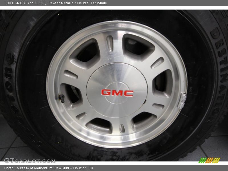 Pewter Metallic / Neutral Tan/Shale 2001 GMC Yukon XL SLT