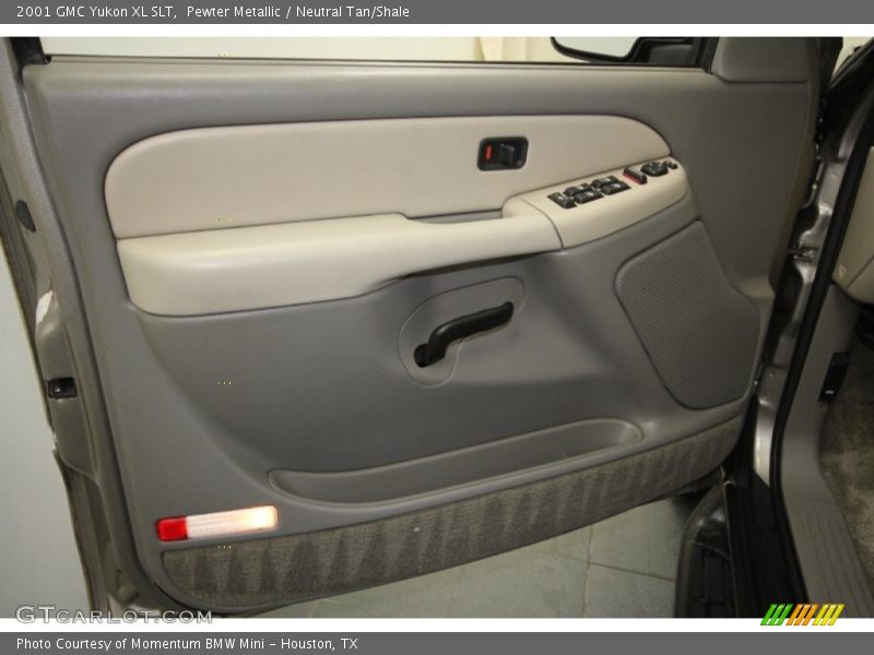 Pewter Metallic / Neutral Tan/Shale 2001 GMC Yukon XL SLT