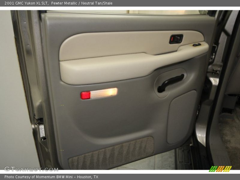 Pewter Metallic / Neutral Tan/Shale 2001 GMC Yukon XL SLT