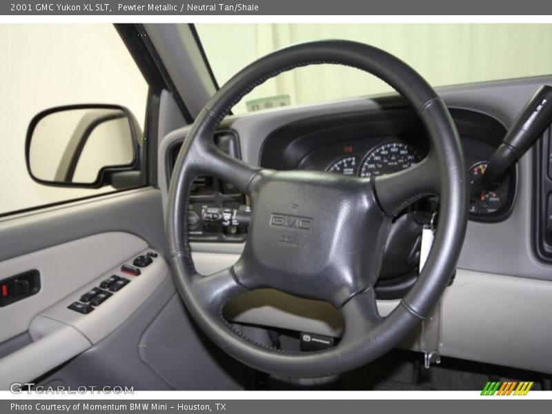 Pewter Metallic / Neutral Tan/Shale 2001 GMC Yukon XL SLT
