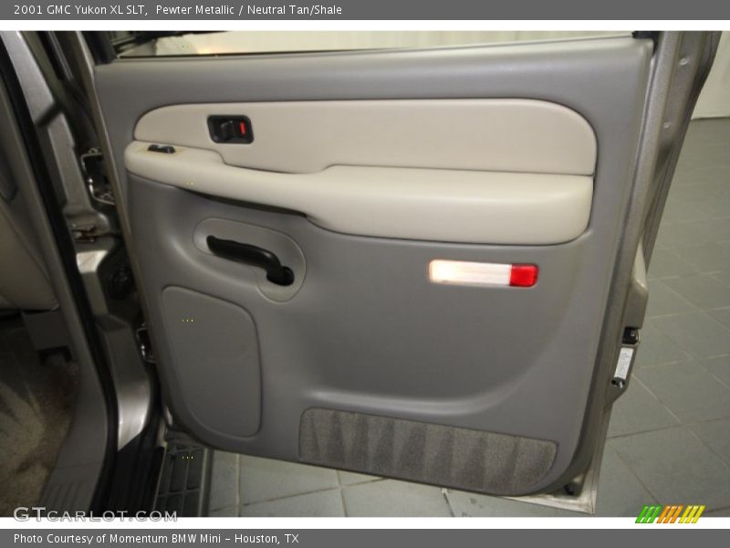 Pewter Metallic / Neutral Tan/Shale 2001 GMC Yukon XL SLT