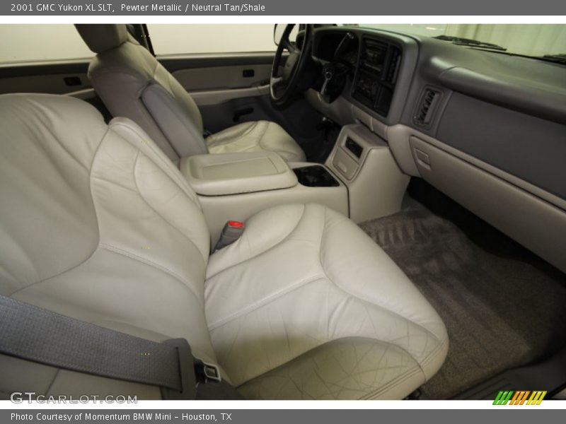 Pewter Metallic / Neutral Tan/Shale 2001 GMC Yukon XL SLT