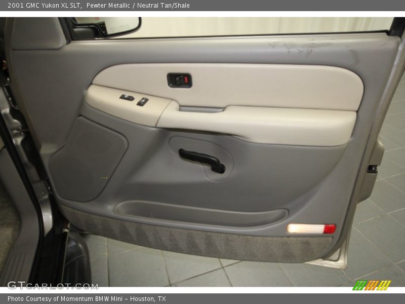 Pewter Metallic / Neutral Tan/Shale 2001 GMC Yukon XL SLT