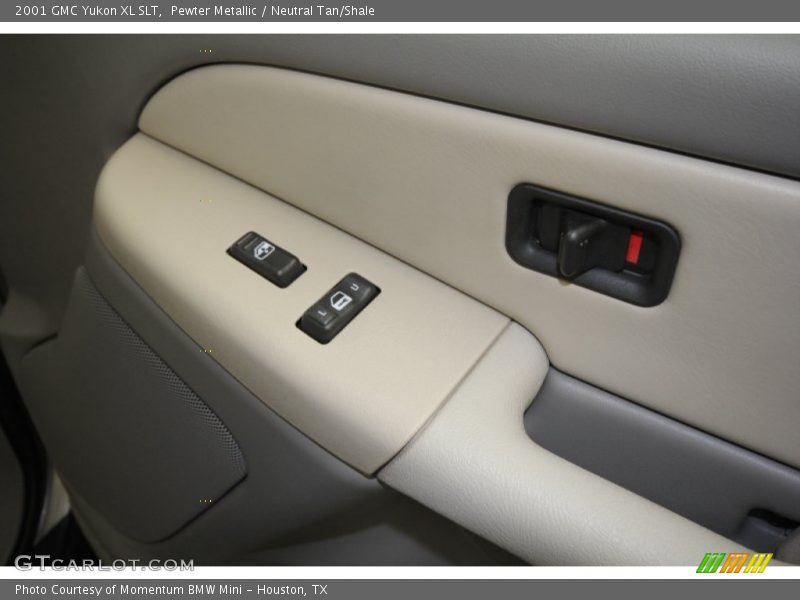 Pewter Metallic / Neutral Tan/Shale 2001 GMC Yukon XL SLT