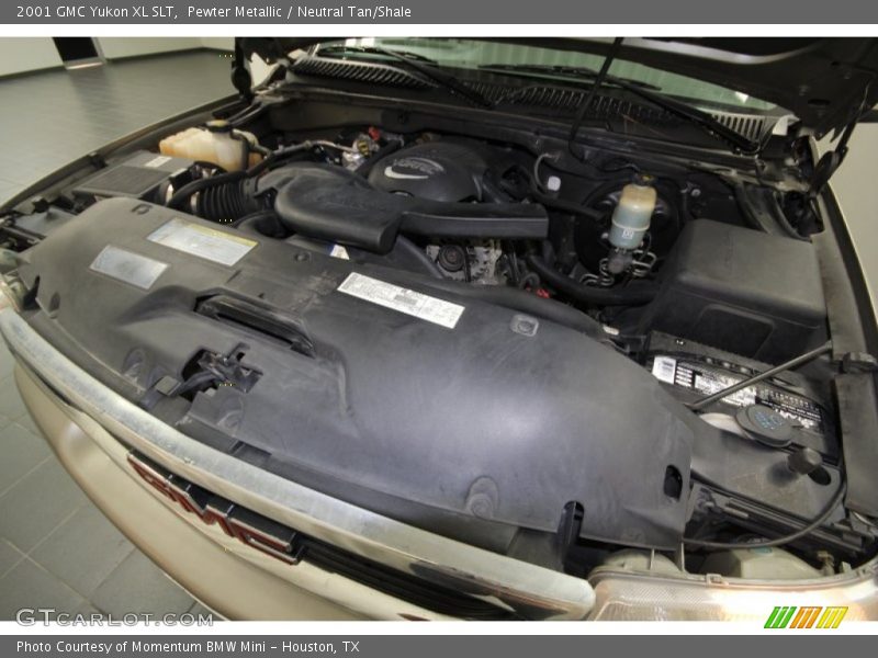 Pewter Metallic / Neutral Tan/Shale 2001 GMC Yukon XL SLT