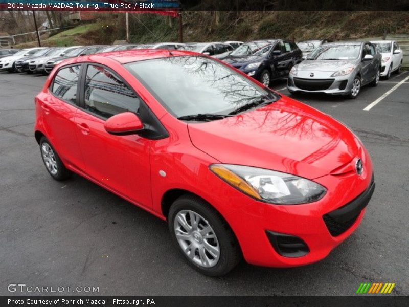 Front 3/4 View of 2012 MAZDA2 Touring