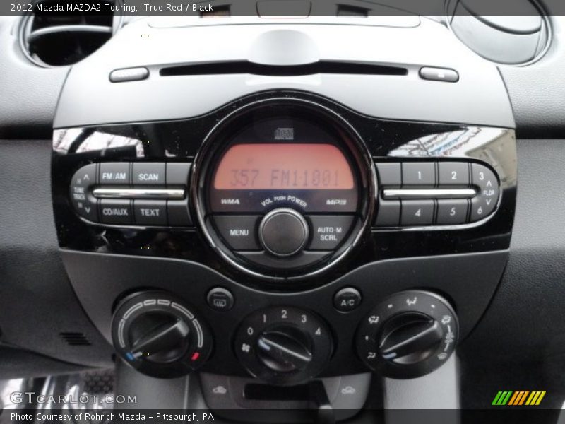 Controls of 2012 MAZDA2 Touring