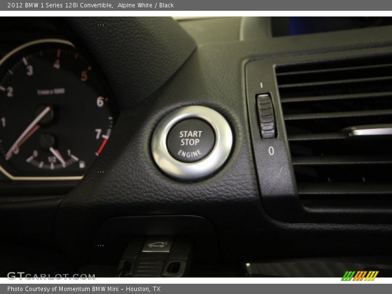 Alpine White / Black 2012 BMW 1 Series 128i Convertible