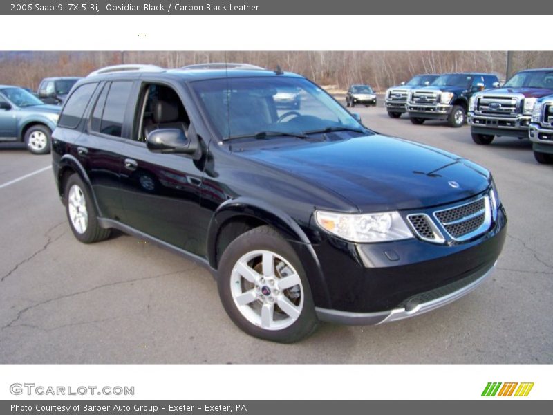 Obsidian Black / Carbon Black Leather 2006 Saab 9-7X 5.3i