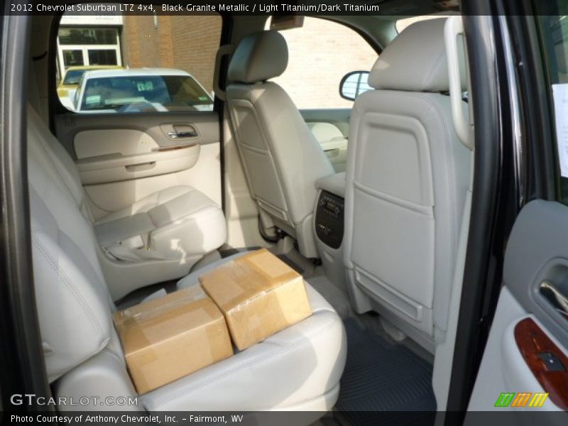 Black Granite Metallic / Light Titanium/Dark Titanium 2012 Chevrolet Suburban LTZ 4x4