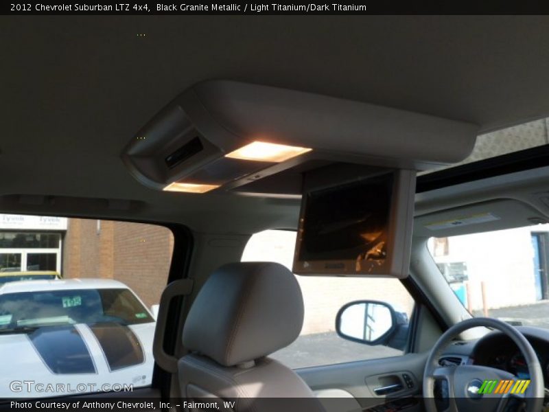 Black Granite Metallic / Light Titanium/Dark Titanium 2012 Chevrolet Suburban LTZ 4x4